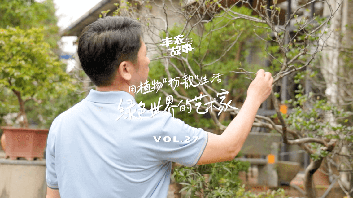 17年，他用一草一木去点亮了一个个家。